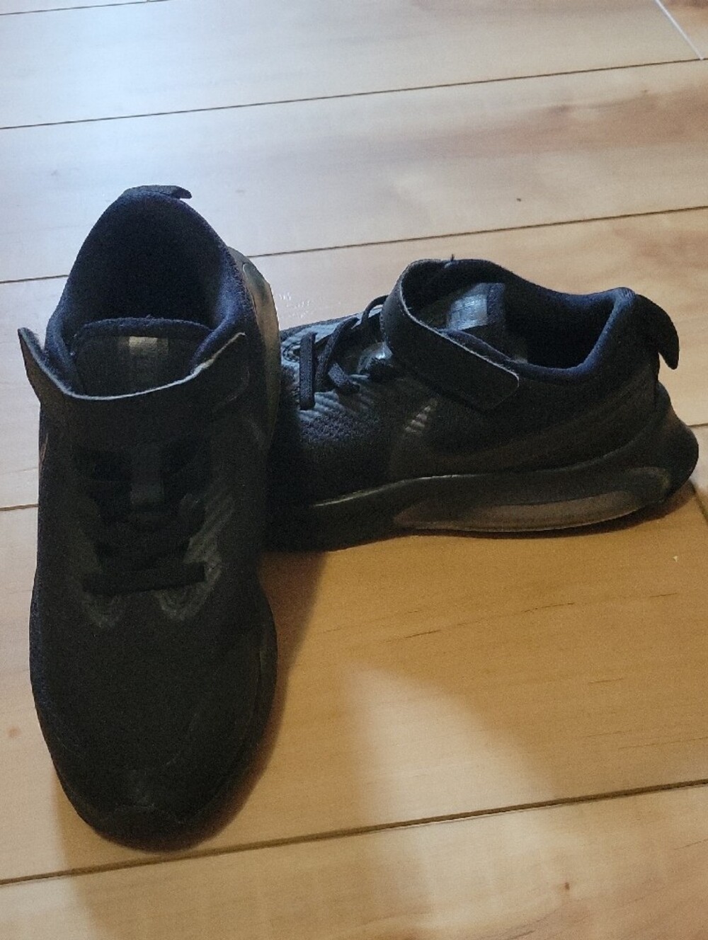 Nike Black Kids Slip-On Athletic Shoe